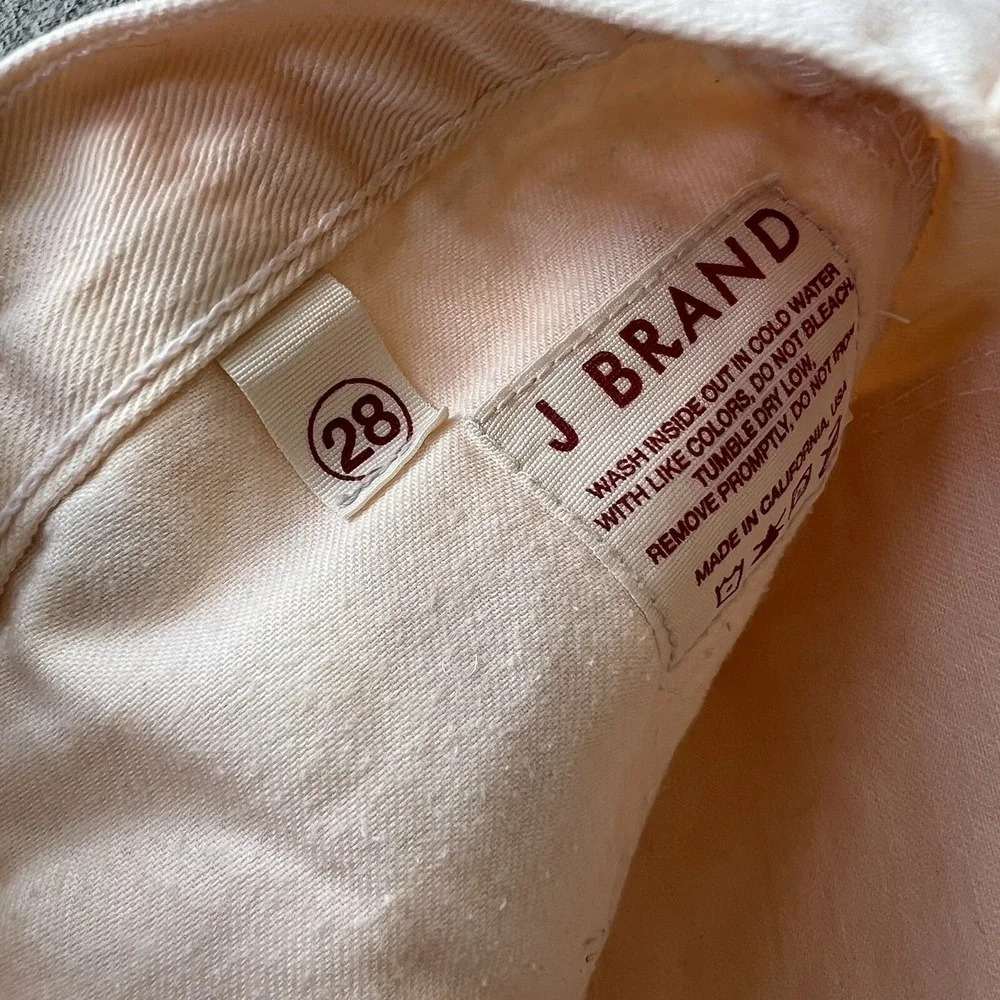 J‎ Brand Women's Cutoff Denim Shorts Sherbet Pink Size 28